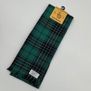 NWT Maclean Of Duart Clan Hunting Ancient Brushed Lambswool Scarf- Scotland Made